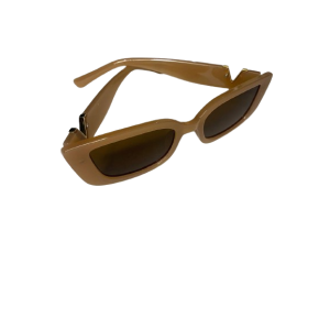 V-Emblem Brown Sunglasses