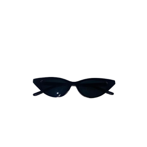 Cat-Eye Noir Sunglasses